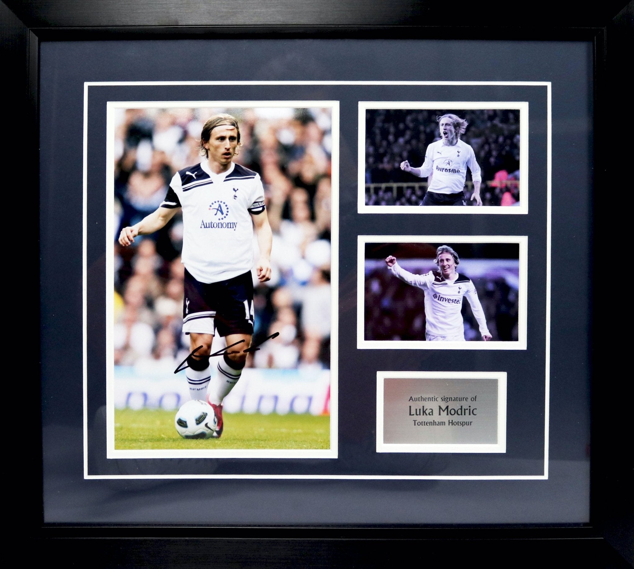 Luka Modric Signed Photo Framed Display - Memorabilia Framers Shop